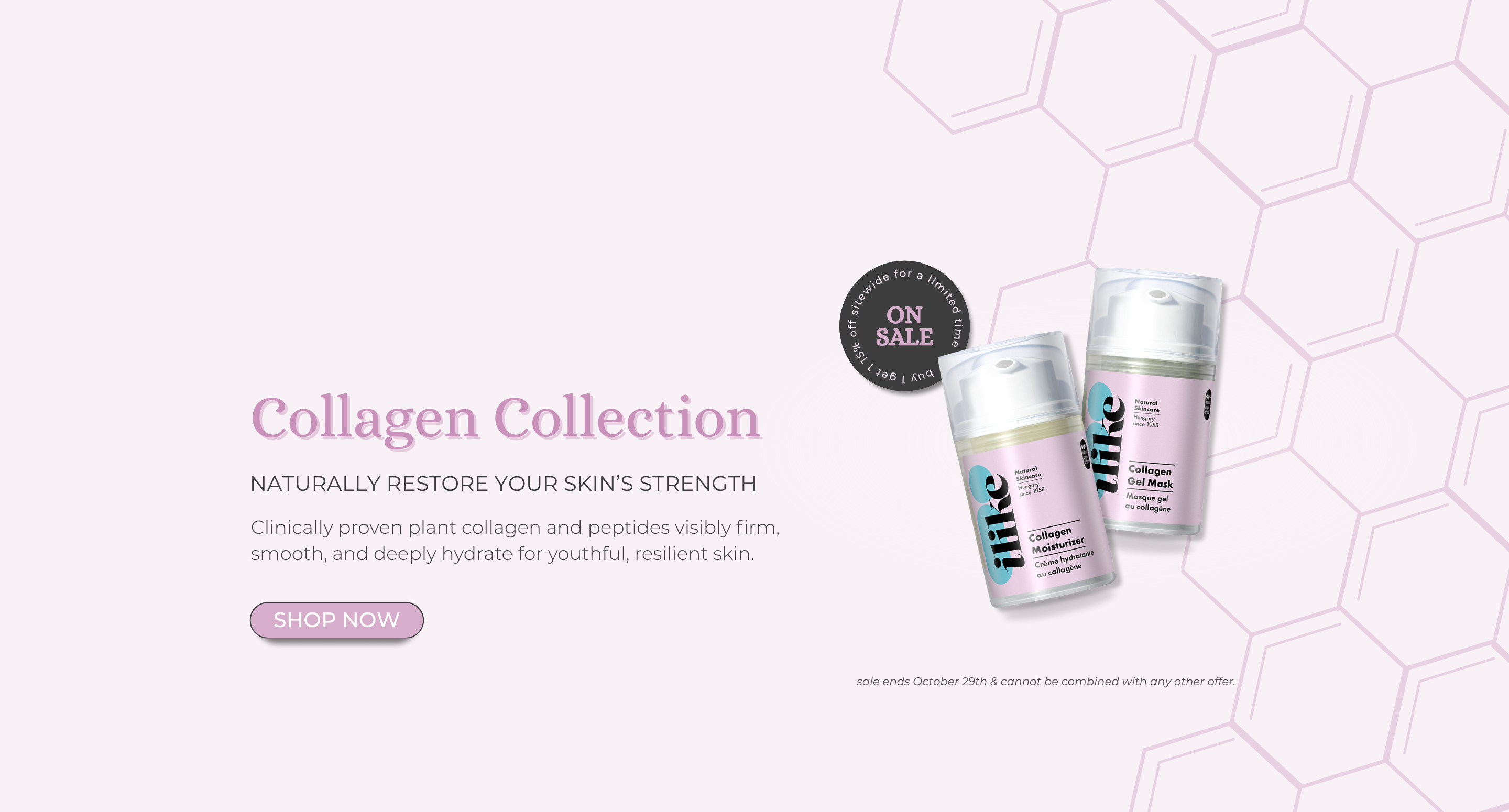 Collagen Collection ilike Natural Skin Care Skinsimply VENDOR Sale October 2025