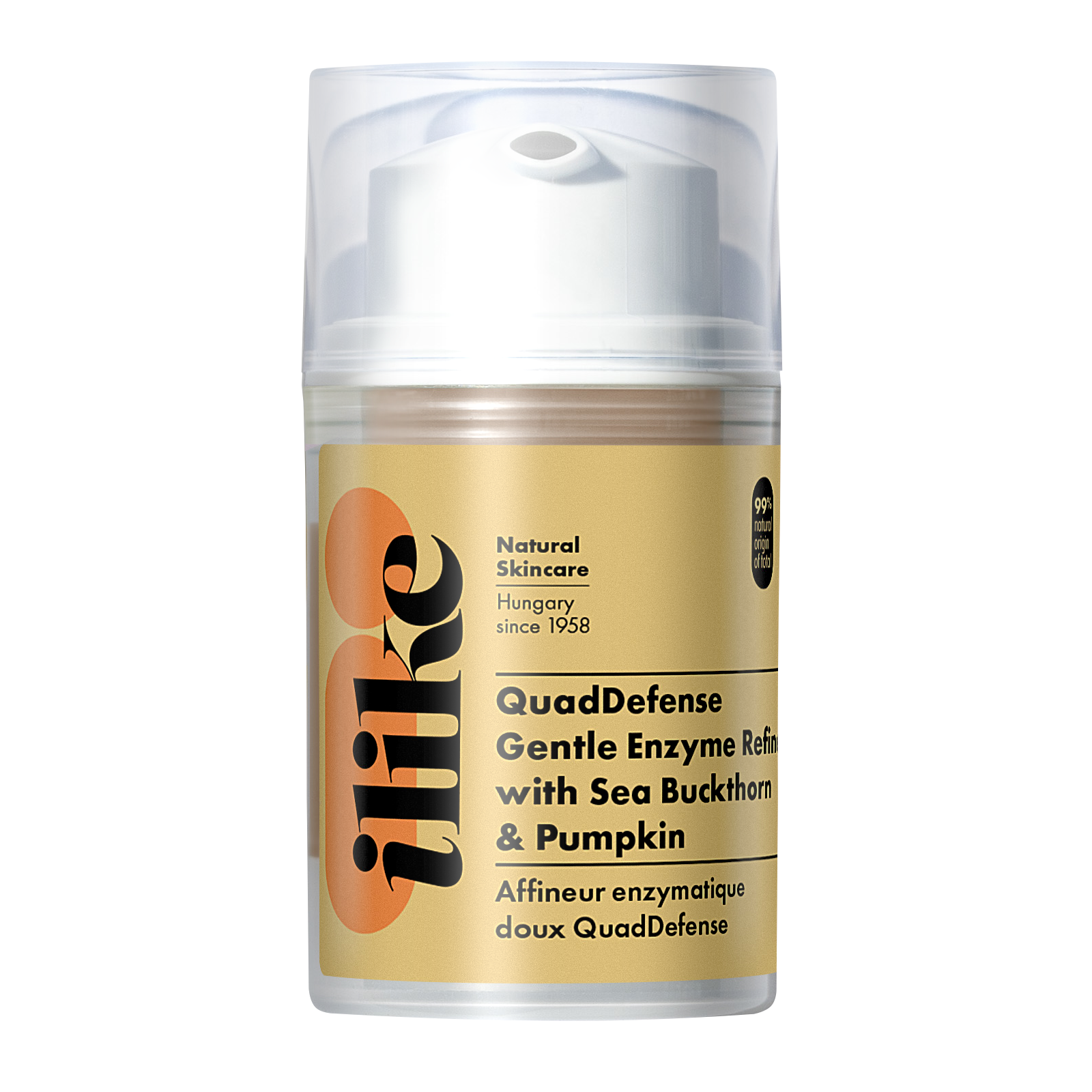 QuadDefense Gentle Enzyme Refiner ilike Natural Skin Care
