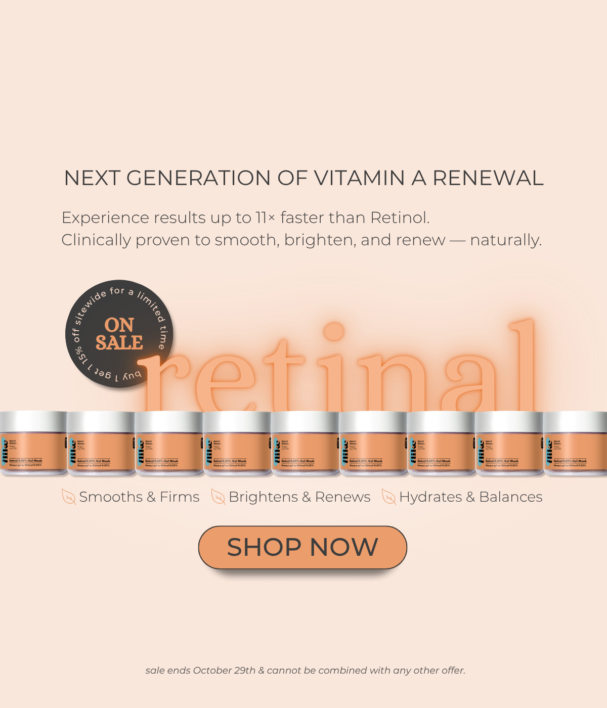 Retinal Collection ilike Natural Skin Care Skinsimply VENDOR Sale October 2025 MOBILE