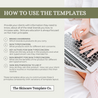 Abyss Skincare Infographic How to use the templates in Canva The Skincare Template Co. 
