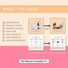 Hard Candy Skincare Infographic How to use the templates in Canva The Skincare Template Co.