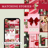 Merry & Bright Matching Stories The Skincare Template Co
