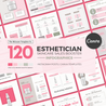 Pink & Co. Skincare Sales Booster Canva Infographics Cover Image The Skincare Template Co.