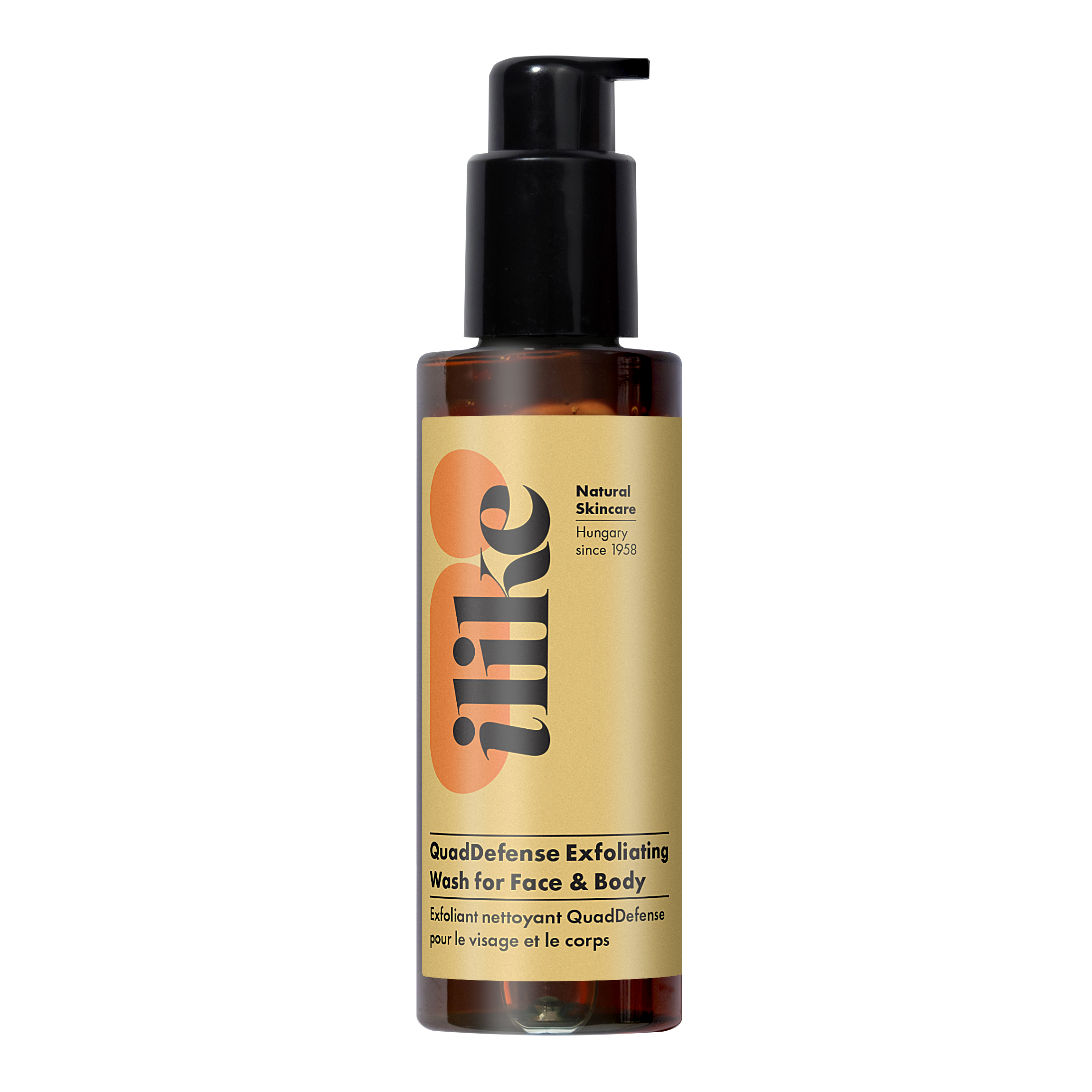 QuadDefense Exfoliating Wash for Face & Body ilike Natural Skin Care