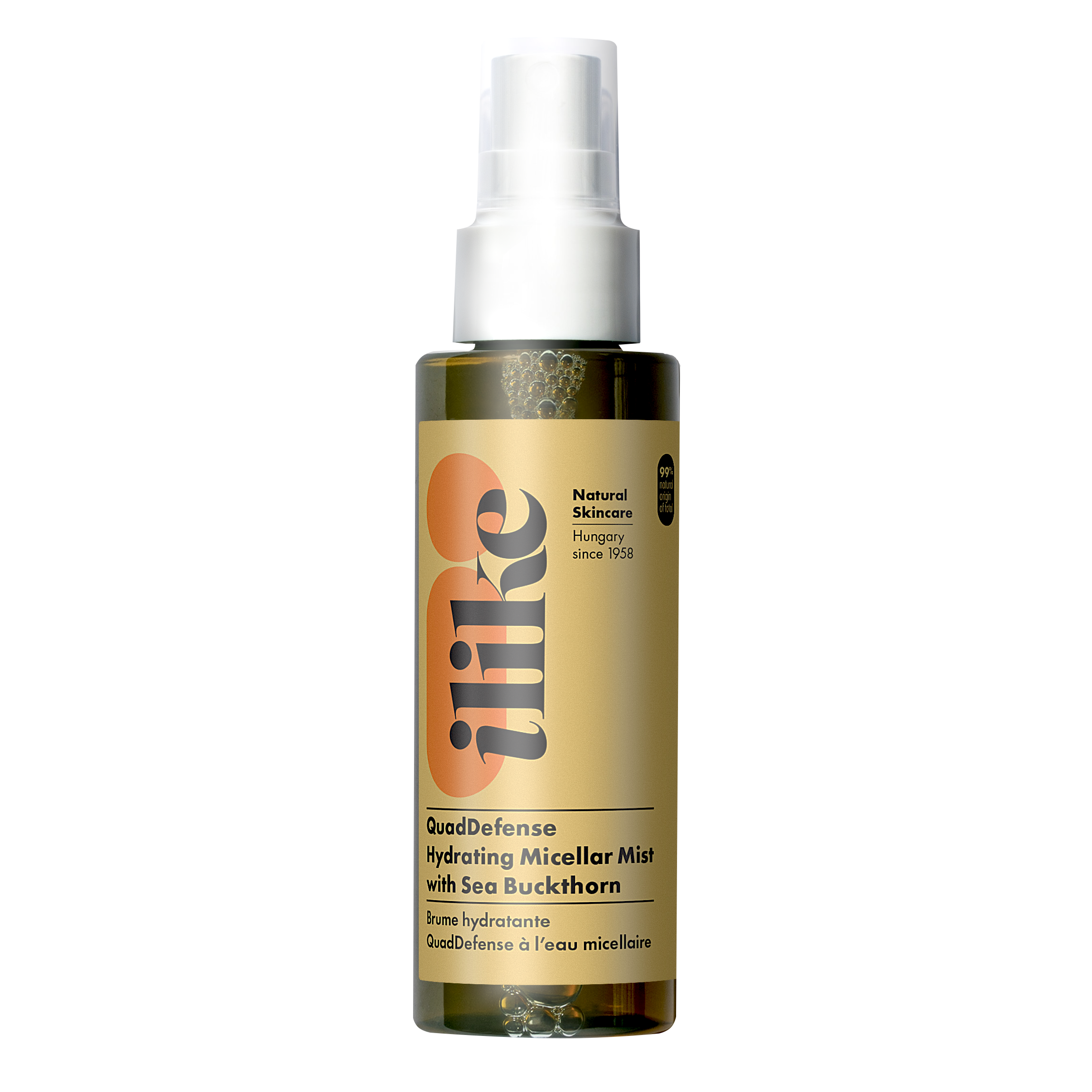 QuadDefense Hydrating Micellar Mist with Sea Buckthorn ilike Natural Skin Care