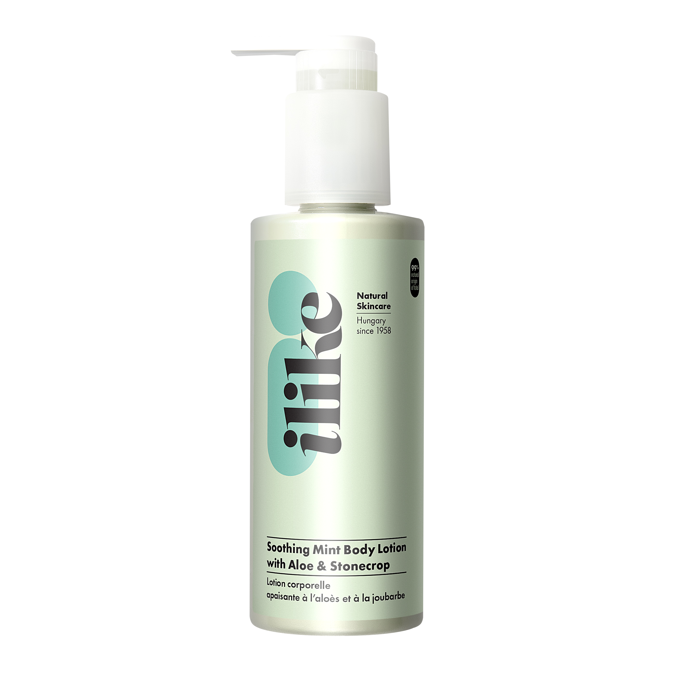 Soothing Mint Body Lotion with Aloe & Stonecrop ilike Organics Canada