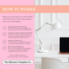 Savannah Website Version How to access your Canva Template The Skincare Template Co.