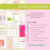 Savannah What's Inside? Canva Template The Skincare Template Co.