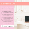 Sorbet Website Version How to access your Canva Template The Skincare Template Co.