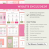 Sorbet What's Inside? Canva Template The Skincare Template Co.
